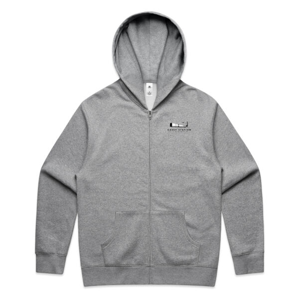 Grey Zip Hoodie Thumbnail